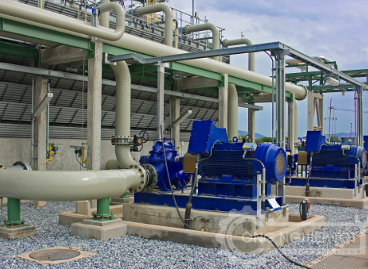 Hệ thống máy bơm cho tháp giải nhiệt